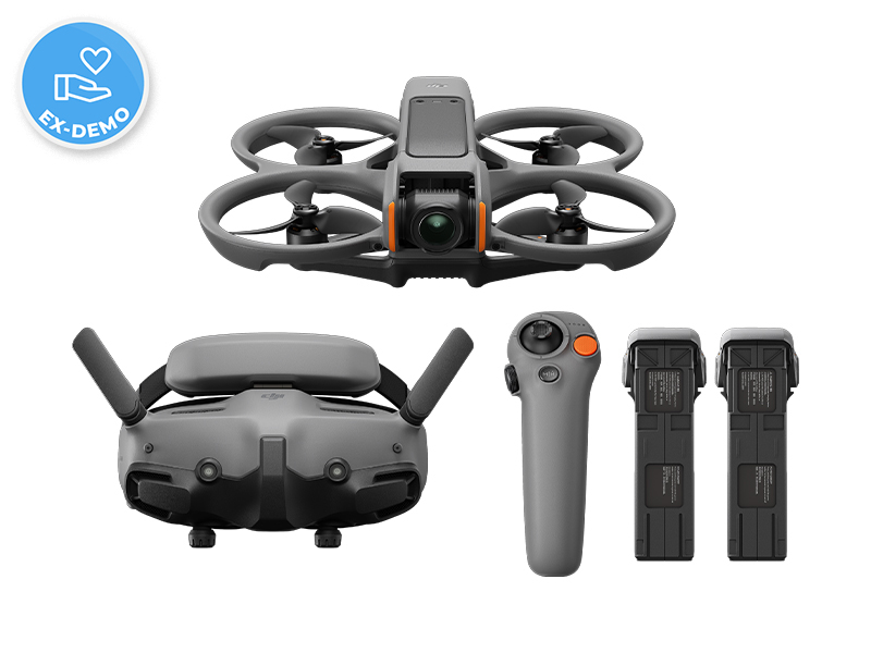 Ex-Demo DJI Avata 2 Fly More Combo (Three Batteries)
